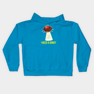 Unidentified Flying Donut Kids Hoodie